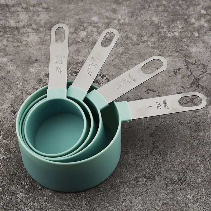 Colorful Measuring Cups & Spoons Set