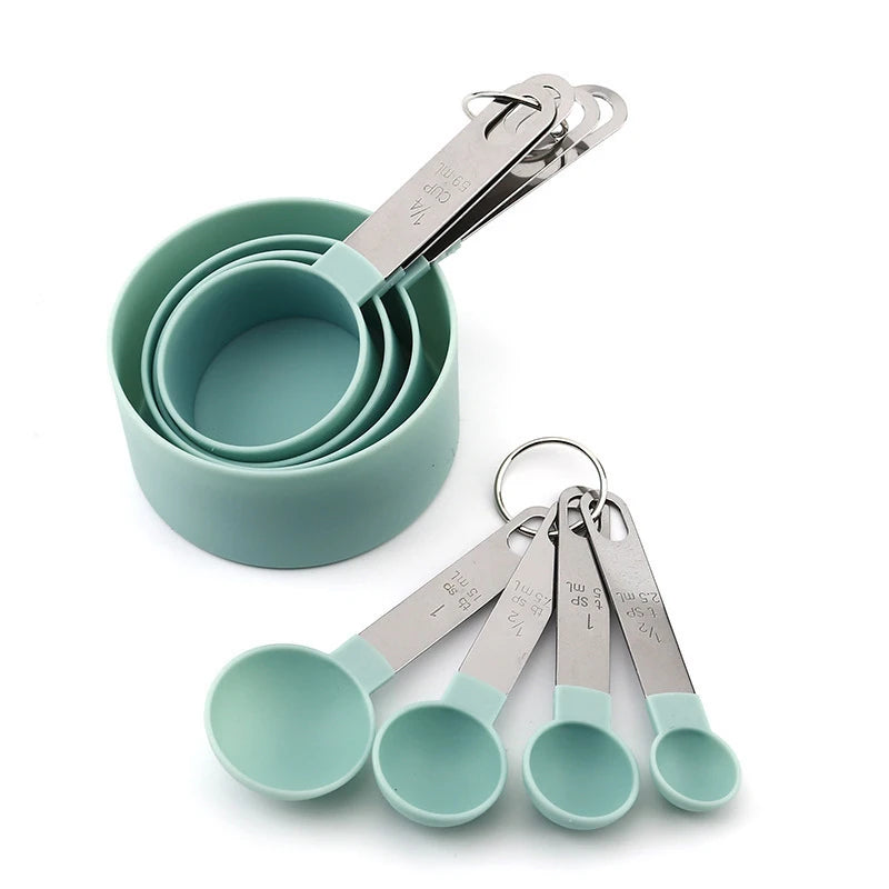 Colorful Measuring Cups & Spoons Set