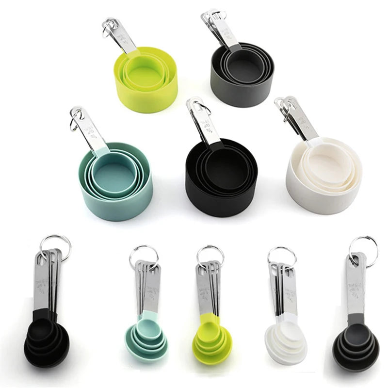 Colorful Measuring Cups & Spoons Set